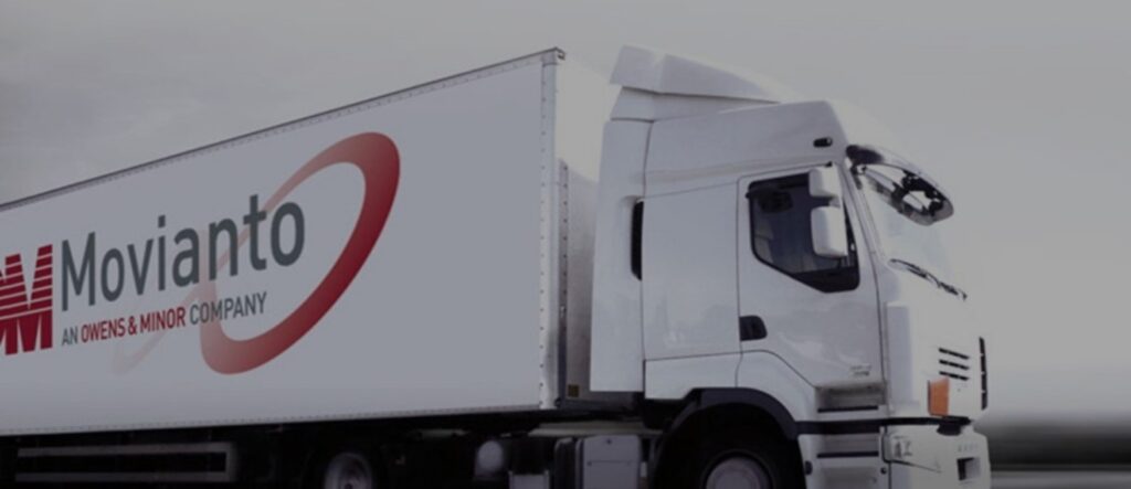 Movianto truck (subsidiary Owen & Minor)
